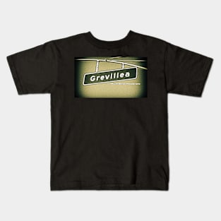 Grevillea Avenue2, Inglewood, California by Mistah Wilson Kids T-Shirt